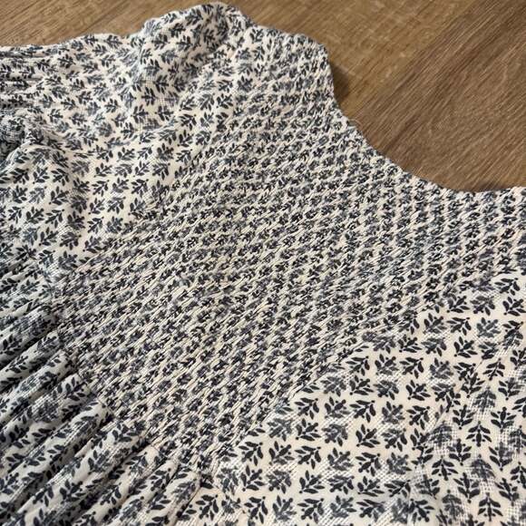 Piper & Scoot Exclusive Boho Fringe Trim Button Down Maxi Dress XS - Picture 13 of 13